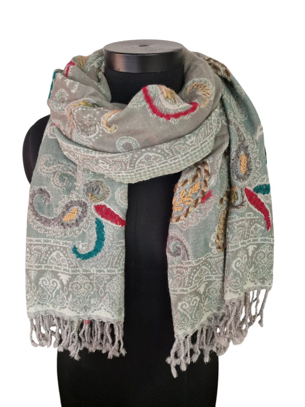 Mint Thin Scarf